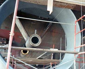 受磨损的科特导流管 受磨损的科特导流管