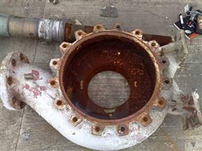 某造纸厂的泵蜗壳被严重腐蚀 某造纸厂的泵蜗壳被严重腐蚀